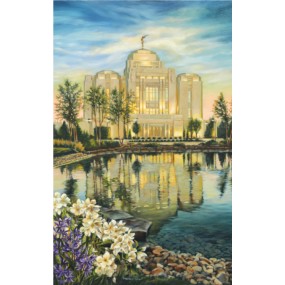 Meridian Idaho Temple Painting Recommend Holder